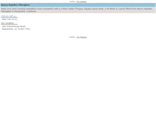 Tablet Screenshot of bayourapidesfiberglass.com